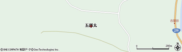 青森県風間浦村（下北郡）蛇浦（五郎太）周辺の地図