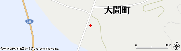 青森県大間町（下北郡）大間（七郎平）周辺の地図