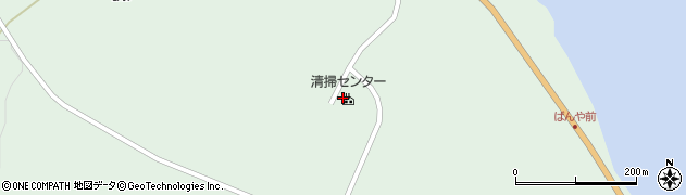 風間浦村役場　清掃センター周辺の地図
