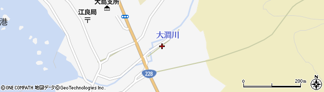北海道松前郡松前町江良742周辺の地図