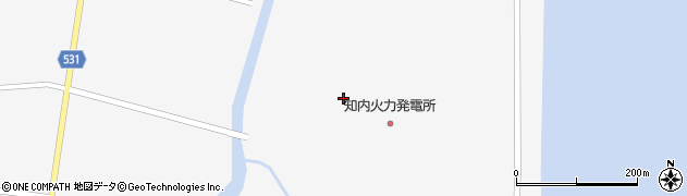 北電興業株式会社　函館営業所知内事務所周辺の地図