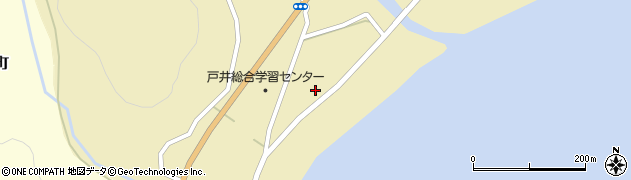 函館中央警察署戸井駐在所周辺の地図