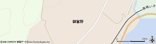 北海道木古内町（上磯郡）御宮野周辺の地図