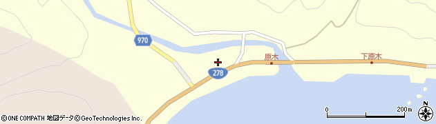 北海道函館市原木町82周辺の地図