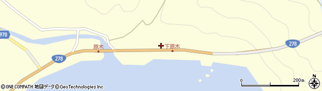 北海道函館市原木町561周辺の地図