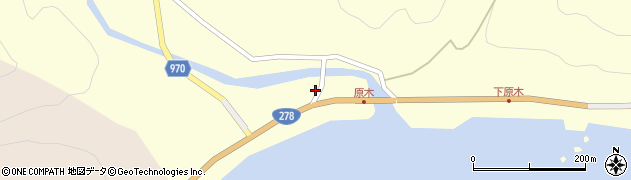 北海道函館市原木町17周辺の地図