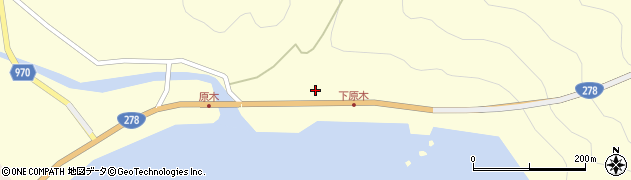 北海道函館市原木町200周辺の地図