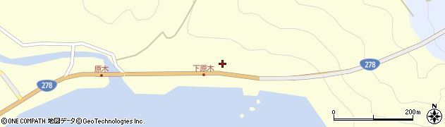 北海道函館市原木町208周辺の地図