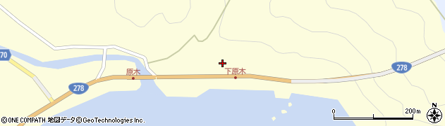 北海道函館市原木町201周辺の地図