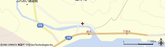 北海道函館市原木町94周辺の地図