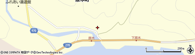 北海道函館市原木町255周辺の地図
