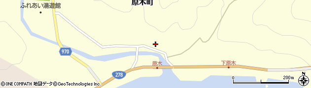 北海道函館市原木町171周辺の地図
