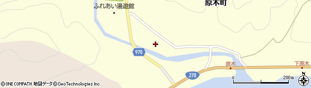 北海道函館市原木町107周辺の地図
