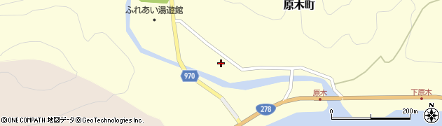 北海道函館市原木町101周辺の地図