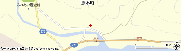 北海道函館市原木町170周辺の地図