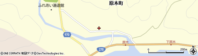 北海道函館市原木町162周辺の地図