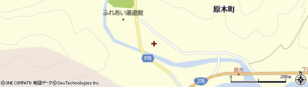 北海道函館市原木町105周辺の地図