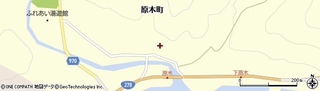 北海道函館市原木町154周辺の地図