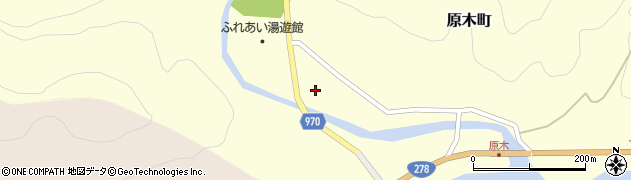北海道函館市原木町177周辺の地図