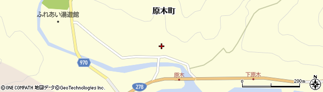 北海道函館市原木町153周辺の地図