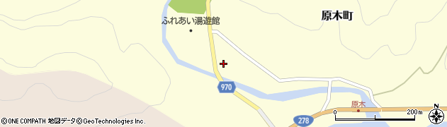 北海道函館市原木町110周辺の地図
