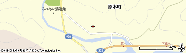 北海道函館市原木町141周辺の地図