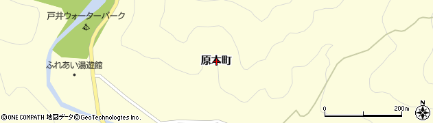 北海道函館市原木町周辺の地図