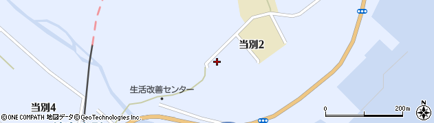 北斗消防署当別分遣所周辺の地図