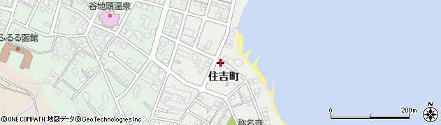 北海道函館市住吉町周辺の地図