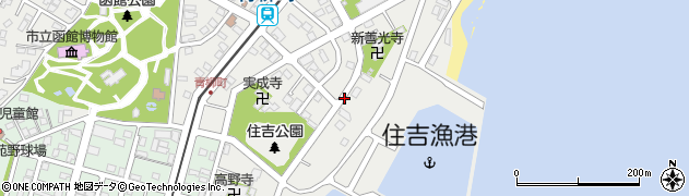 北海道函館市青柳町37周辺の地図