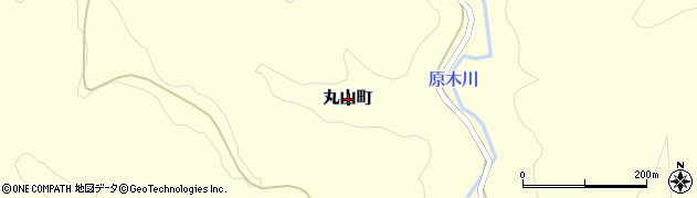 北海道函館市丸山町周辺の地図