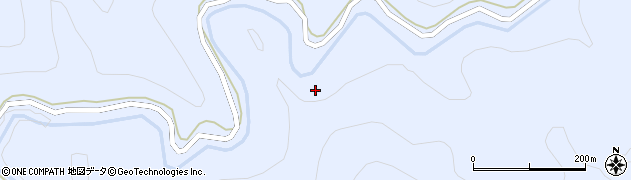 檜内沢川周辺の地図