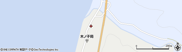 北海道檜山郡上ノ国町木ノ子35周辺の地図