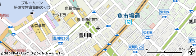 豊川ハイツ周辺の地図