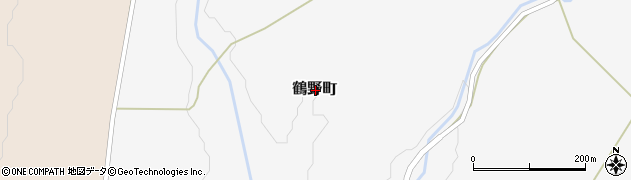 北海道函館市鶴野町周辺の地図