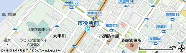 朝日生命保険相互会社　道南支社周辺の地図