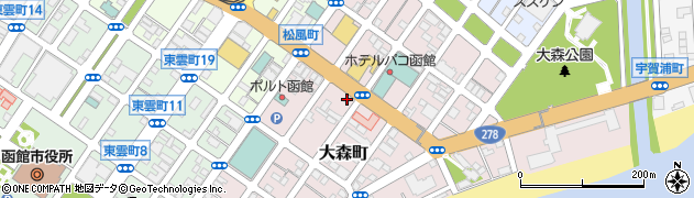 北海道テレビ保障サービス周辺の地図