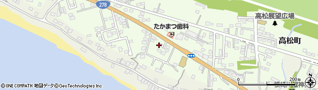 北海道函館市高松町421周辺の地図