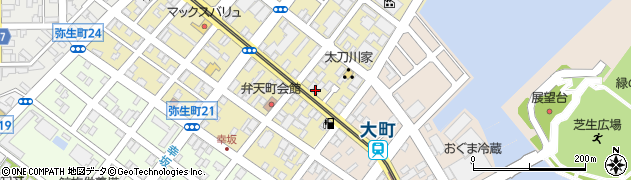 函館　ＢＡＮＤ　ＷＡＧＯＮ周辺の地図