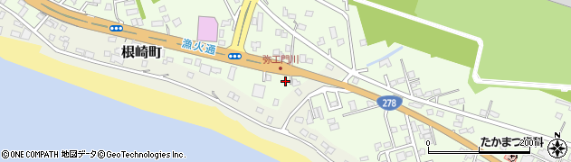 北海道函館市高松町215周辺の地図