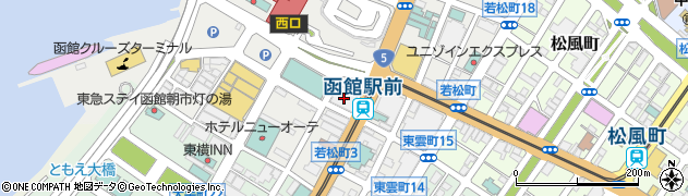 ほくよう保険サービス株式会社　函館支店周辺の地図
