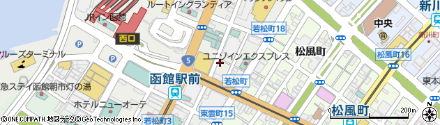 しまりすＢＳ函館（ＮＰＯ法人）周辺の地図