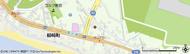 北海道函館市高松町219周辺の地図