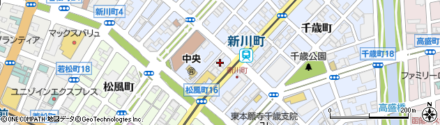 株式会社ズコーシャ　函館出張所周辺の地図