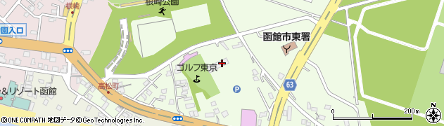 北海道函館市高松町240周辺の地図