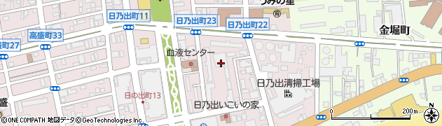 函館タクシー株式会社　配車センター周辺の地図