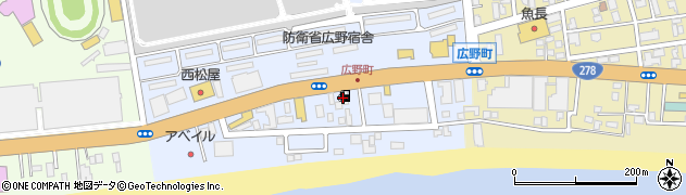 ＥＮＥＯＳ広野町ＳＳ周辺の地図