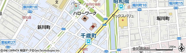 函館地方法務局常設人権相談所周辺の地図