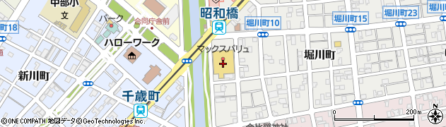 マックスバリュ堀川店周辺の地図