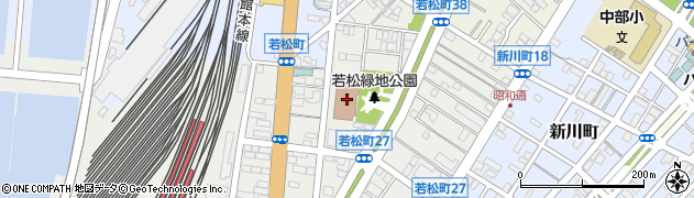 函館市社会福祉協議会介護保険事業課指定居宅介護支援　事業所周辺の地図